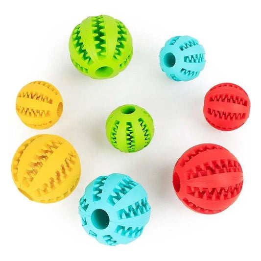 Snackbal voor honden van latex